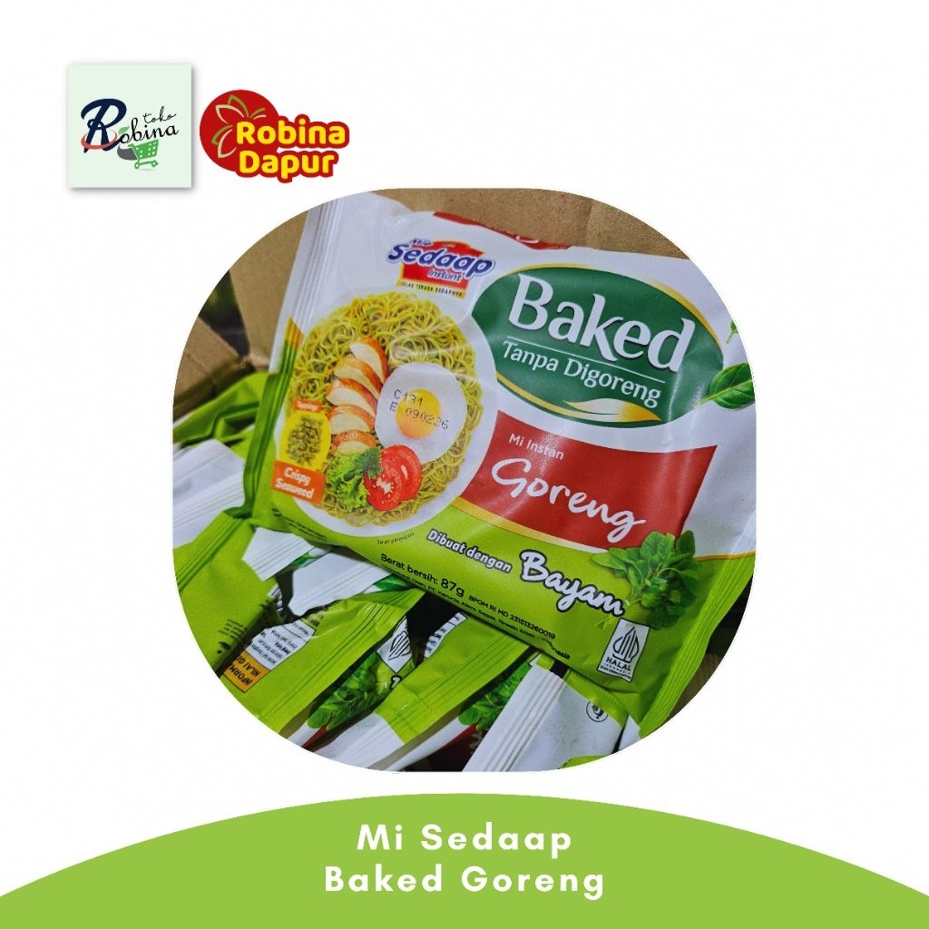 

Mie Sedaap Mi Goreng Baked Instan