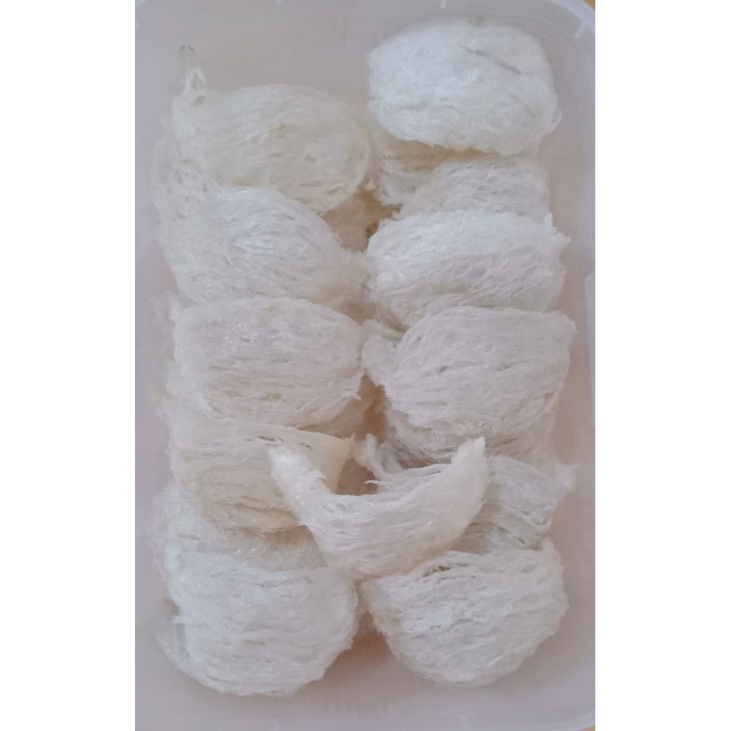 

SARANG BURUNG WALET BERSIH MANGKOK 2JARI KEATAS (Min 10gram) TANPA PEMUTIH DAN PENGAWET