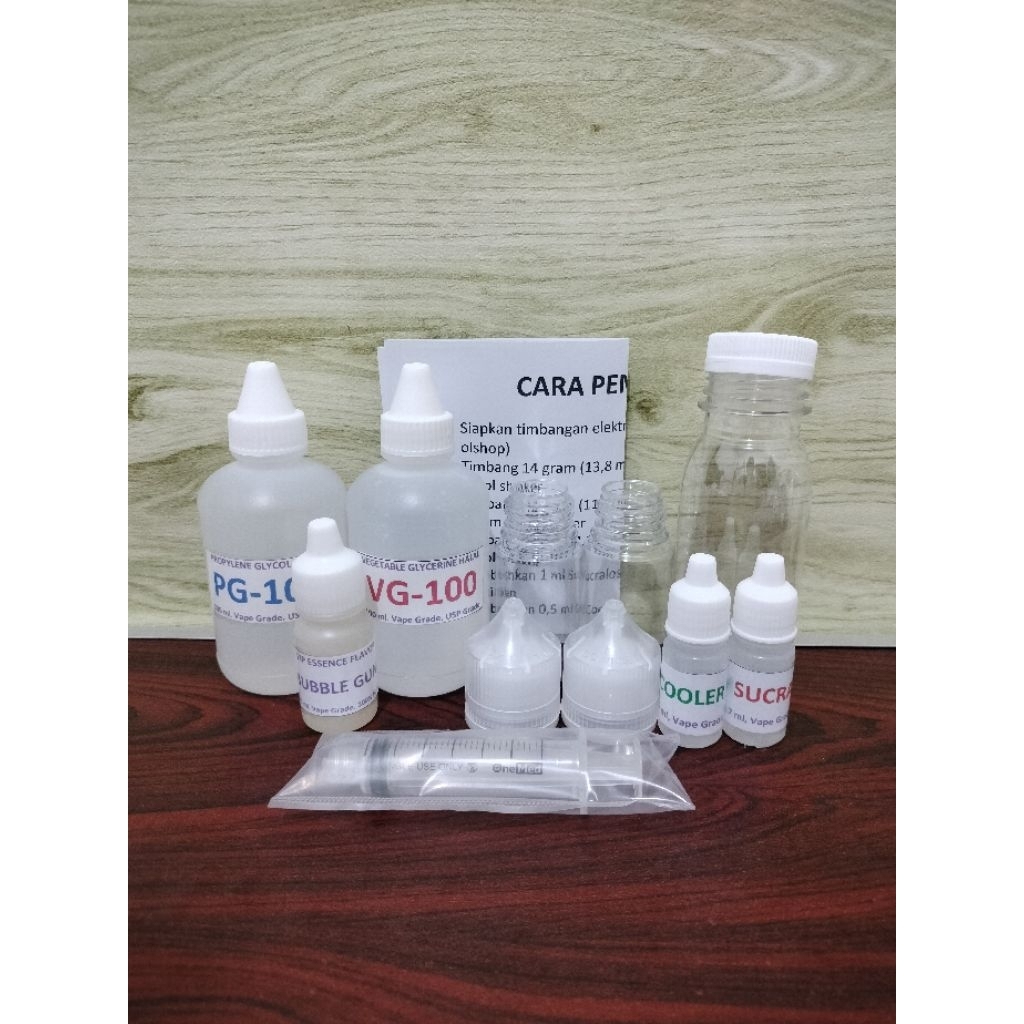 Juicer Juice Maker Essence Sucralose Cooler Mint PG VG Tanpa Listrik