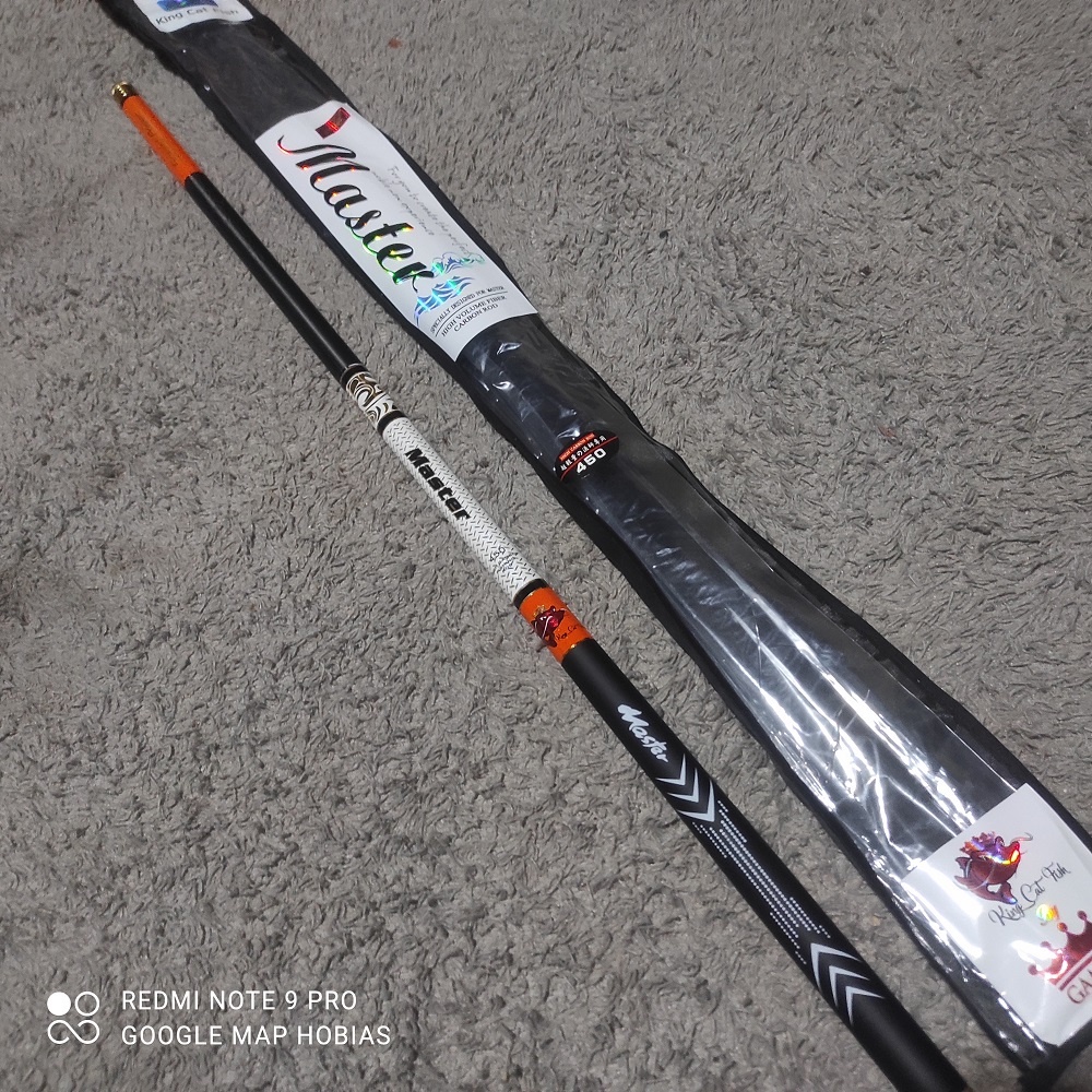 Joran Tegek king cat fish master Bahan Carbon Ringan Kuat