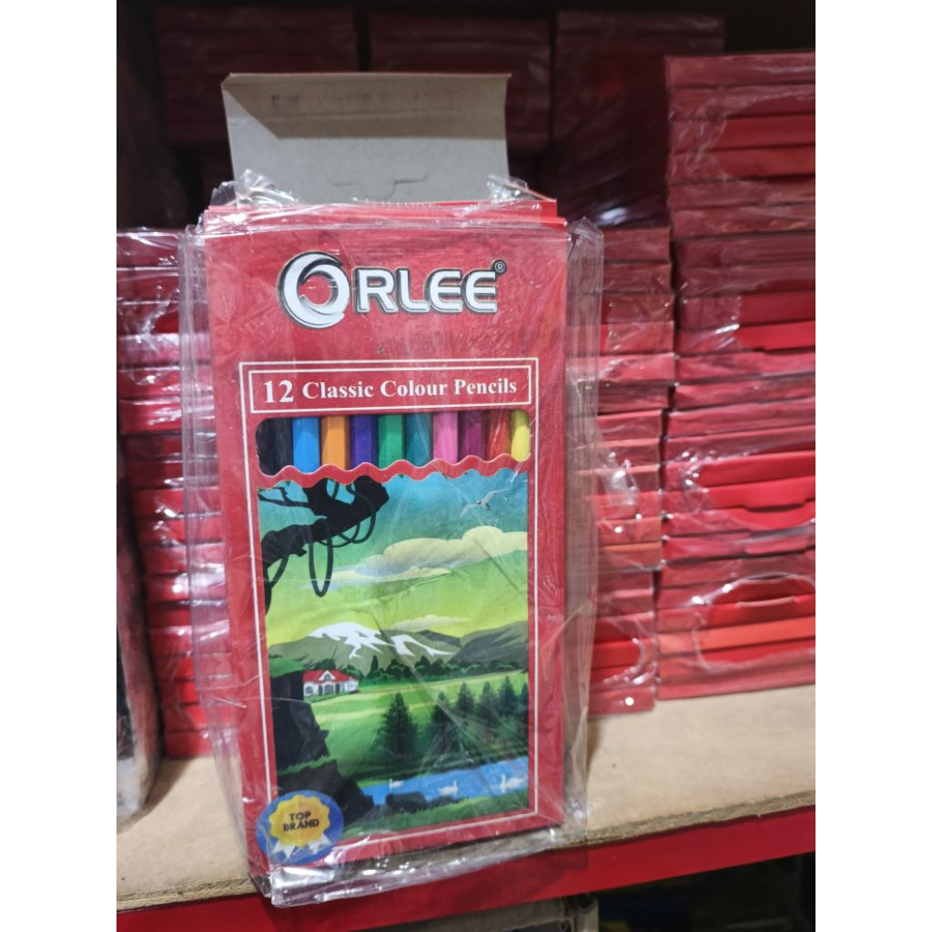 

6 pak / pensil warna panjang 12 warna