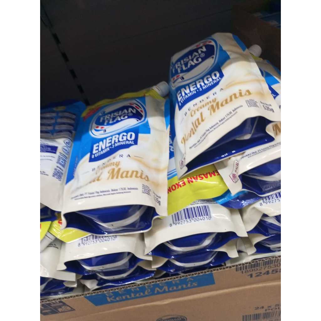 

Frisian Flag Pouch 545 ml / kental manis bendera