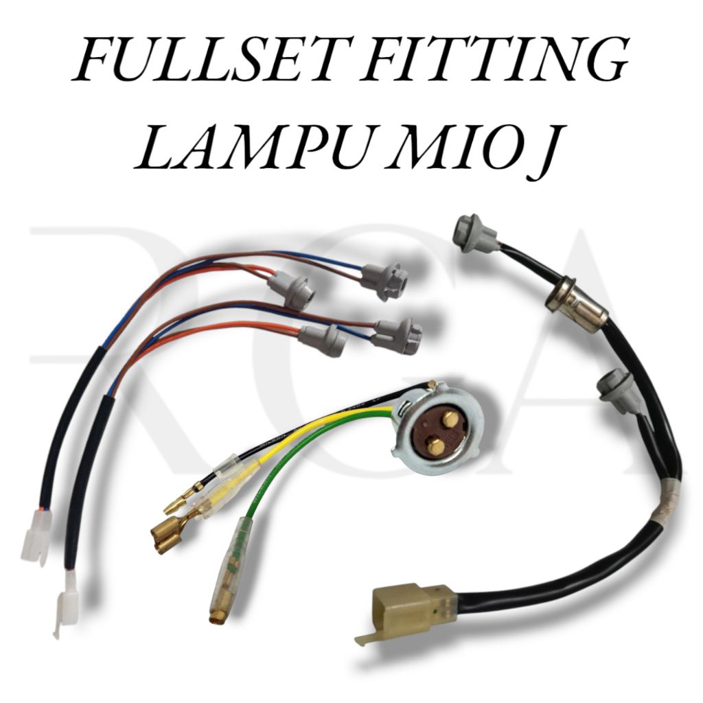Fullset Fiting Lampu Yamaha Mio J Set Piting Lampu Depan Sein Senja Fiting Lampu Belakang komplit Pi