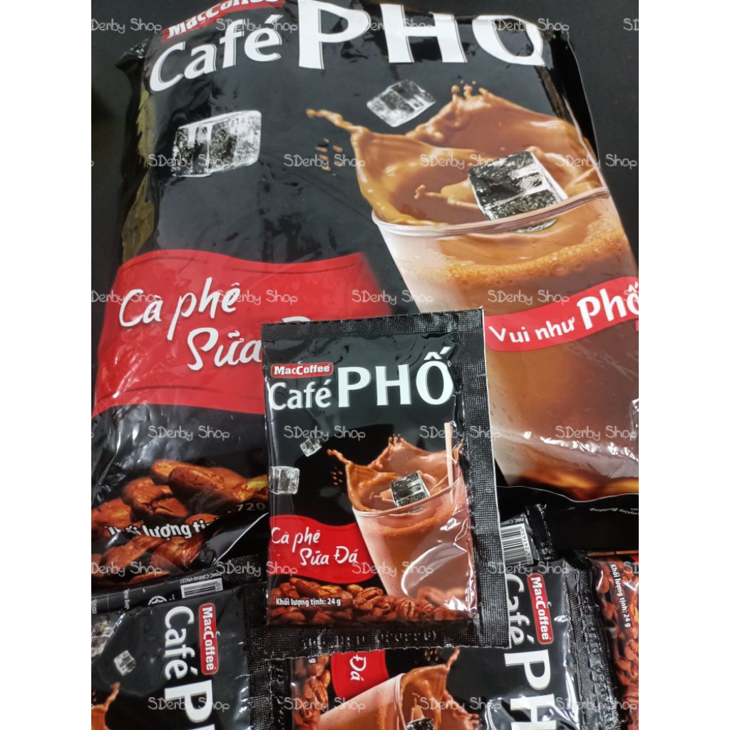 

MacCoffee Cafe Pho Cha Phe Sua Da Ecer 1 sachet