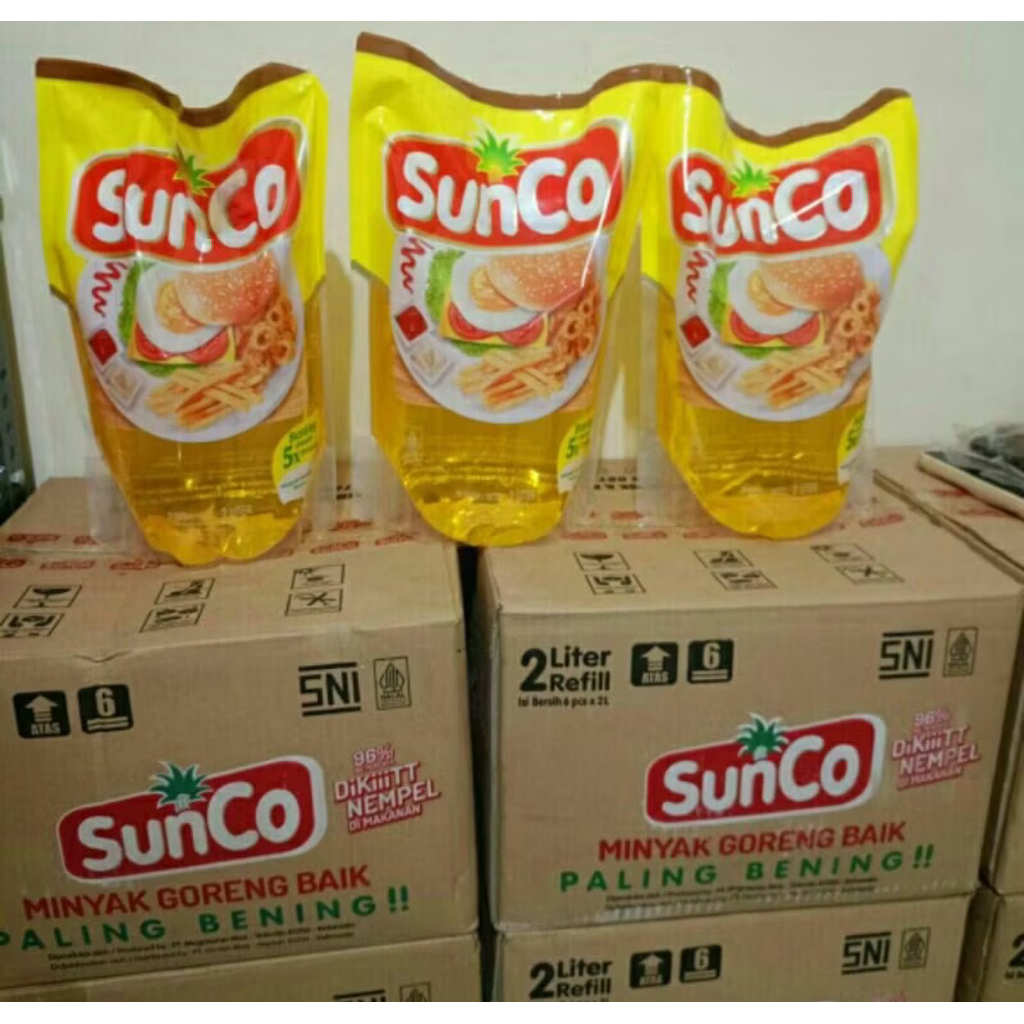

MINYAK GORENG SUNCO 2Liter 1 KARTON