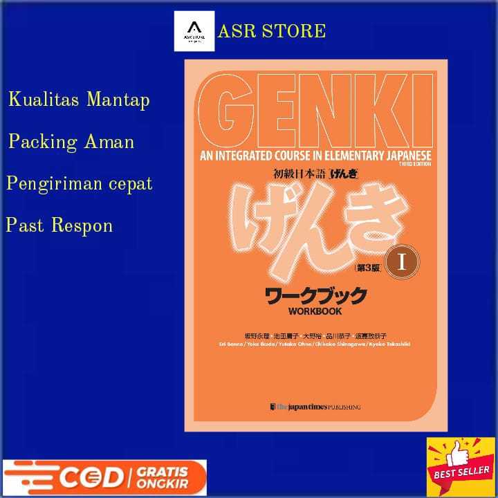 

Buku belajar Genki Workbook Volume 1, 3rd edition (Genki (1)) (Multilingual Edition)