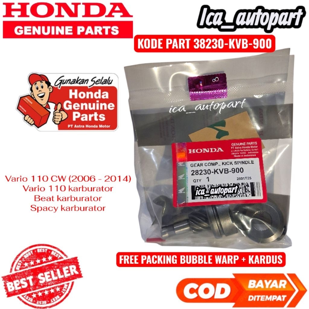 Gigi pinion vario 110 cw 2006-2014 vario karbu beat karbu scoopy karbu KVB