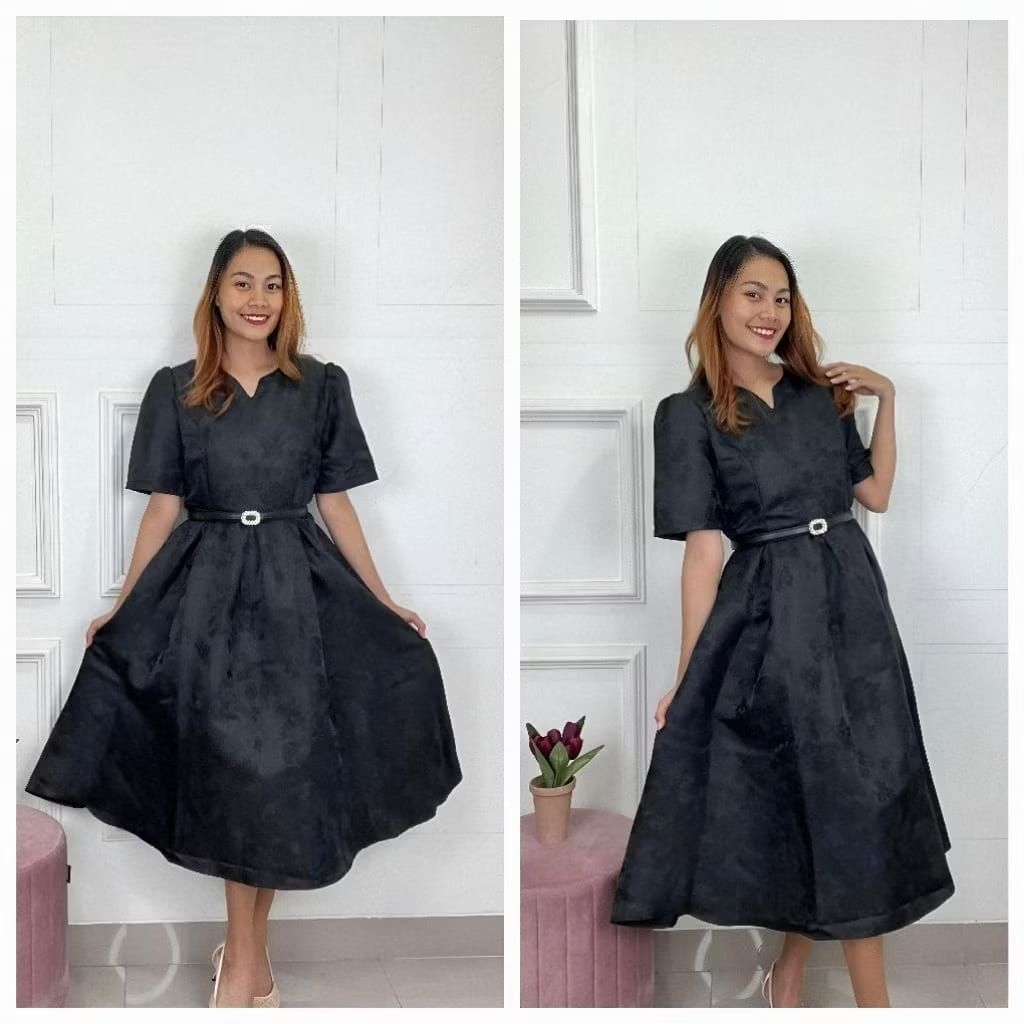 Dress Luxury Jaguar 7864/Dress Bunga Pesta Premium