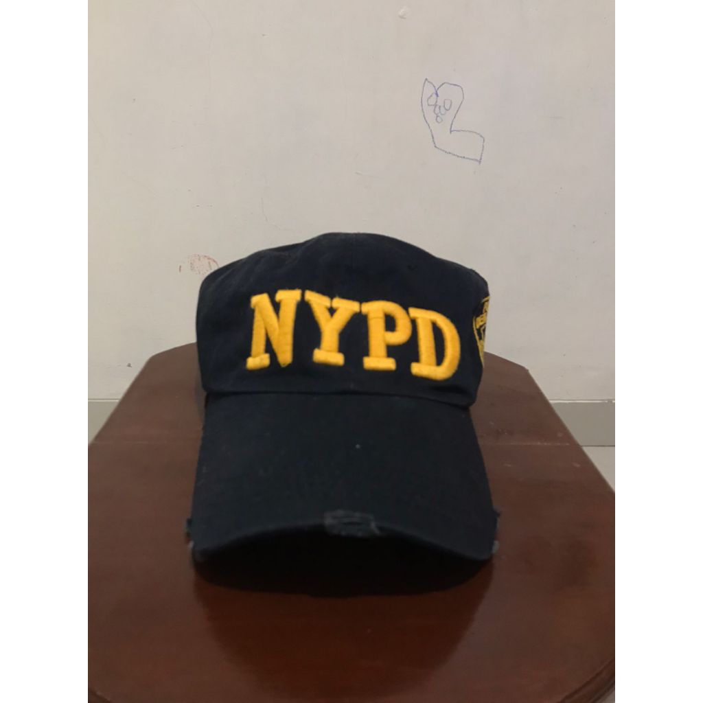 TOPI / SNAPBACK / RIPPED NYPD POLICE