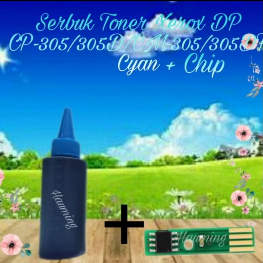 Serbuk Toner Xerox CP305 CM305 CM305D CP305D CM305DF CP-305 305D 305DF CM-305 305D + Chip color