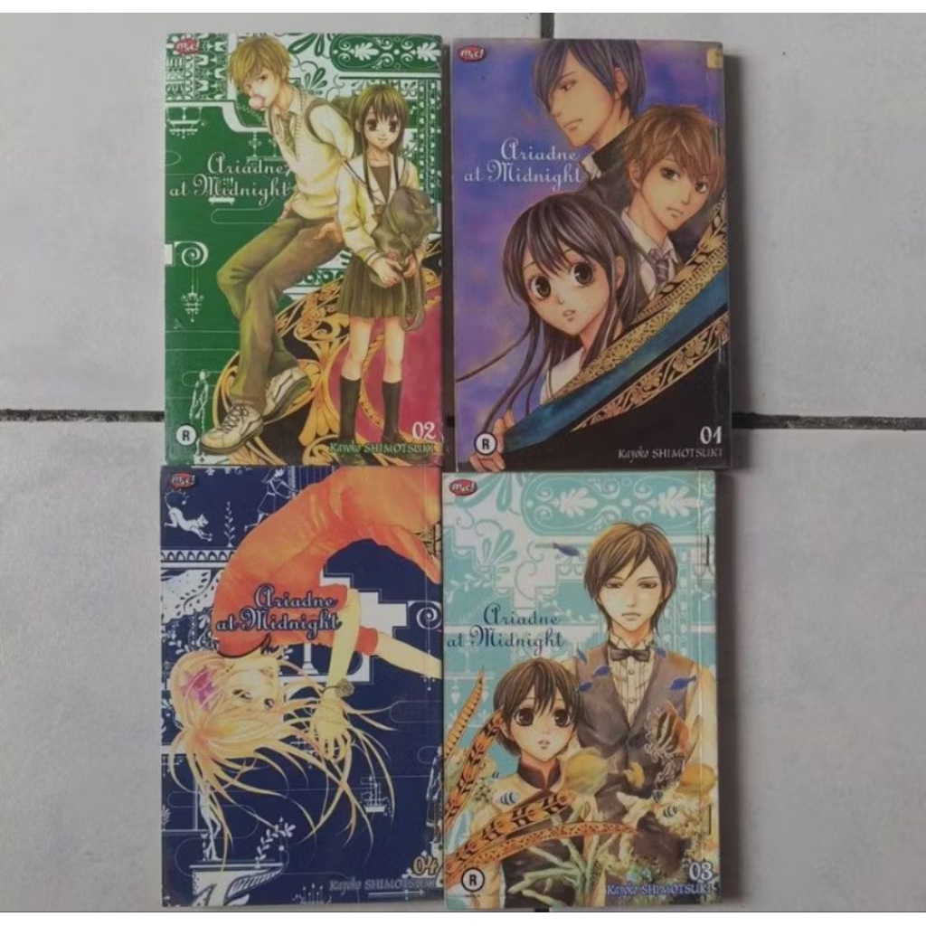 komik ariadne at midnight 1-4 tamat