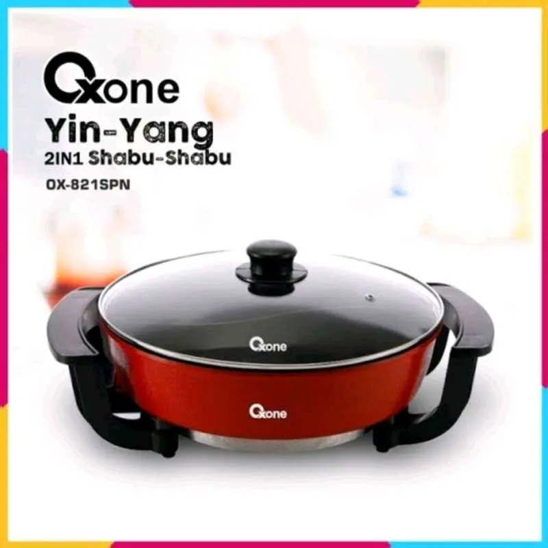 Oxone Panci Yin Yang 2 In 1 Shabu Shabu OX 821SP