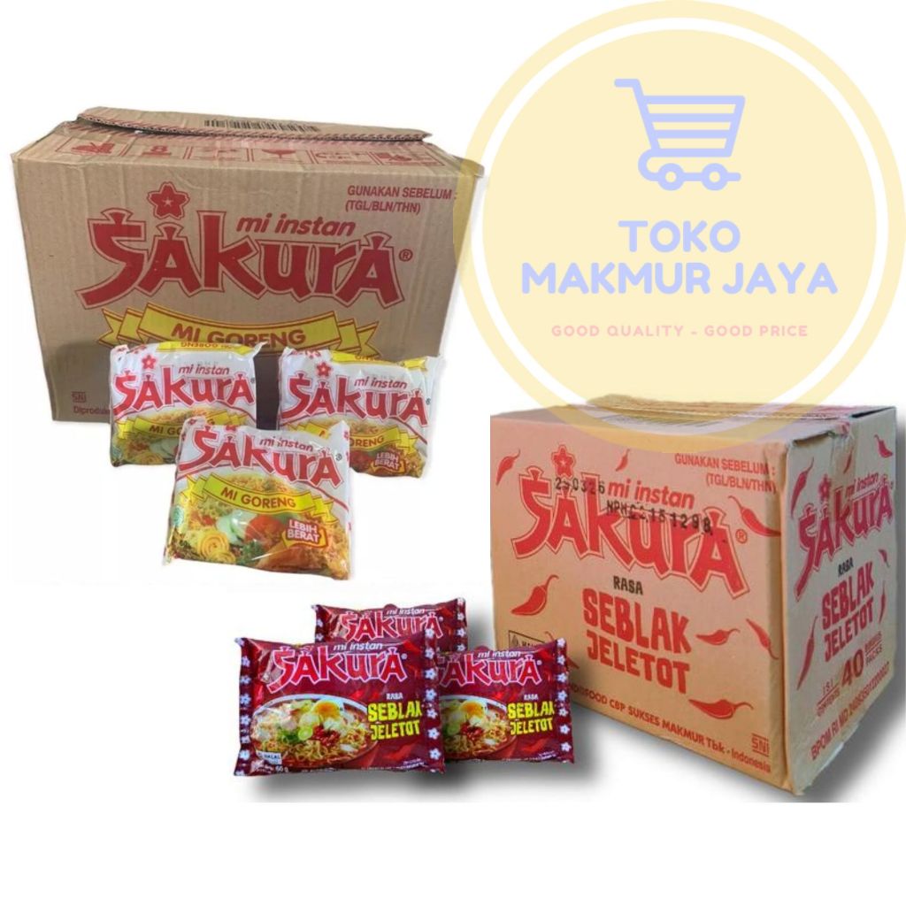 

[DUS] SAKURA MIE INSTANT | 40 PCS