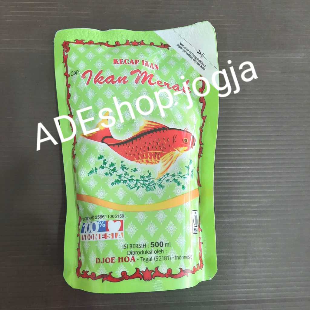 

kecap ikan djoe hoa 500 ml refil merah fish sauce soy