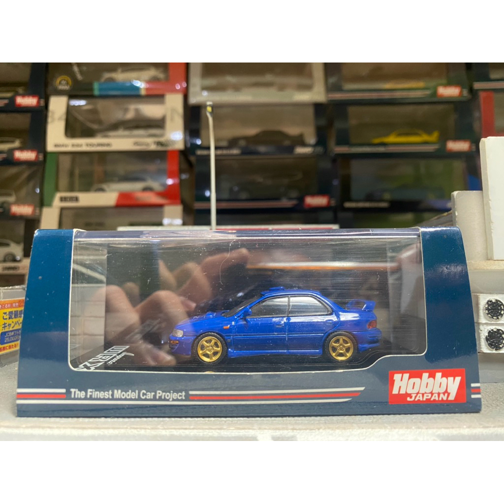 Hobby Japan 64 - Subaru Impreza WRX (GC8) Sports Blue