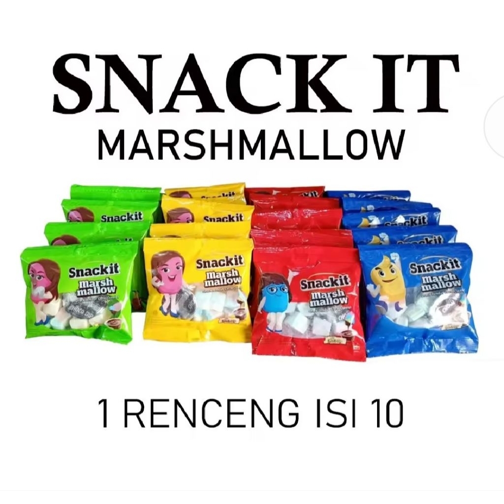 

SNACK IT MARSMALLOW renceng isi 10