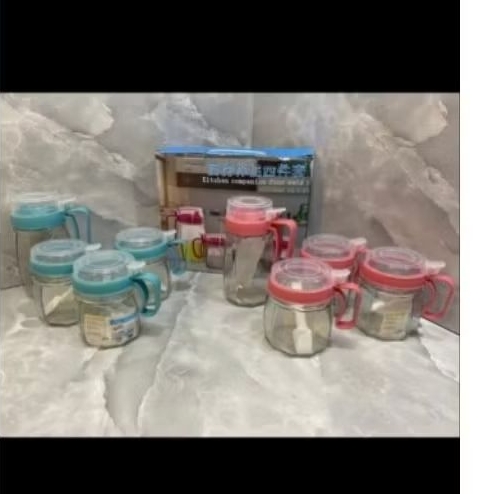 Kitchen jar set tempat  tempat minyak & bumbu