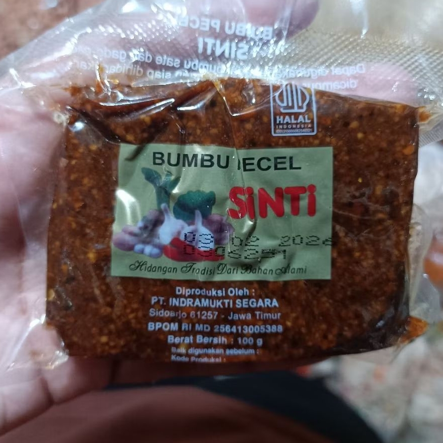 

Bumbu Sambal Pecel Sinti Bumbu Kacang Pecel Lele 100gr