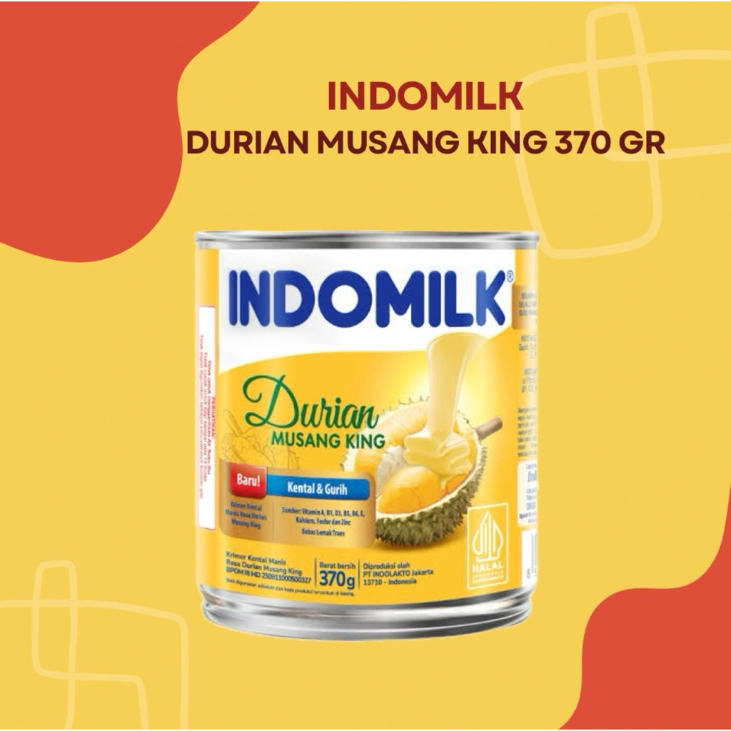 

Indomilk Kental Manis Rasa Durian Musang King 370gr – Manis Gurih dengan Sensasi Durian Premium