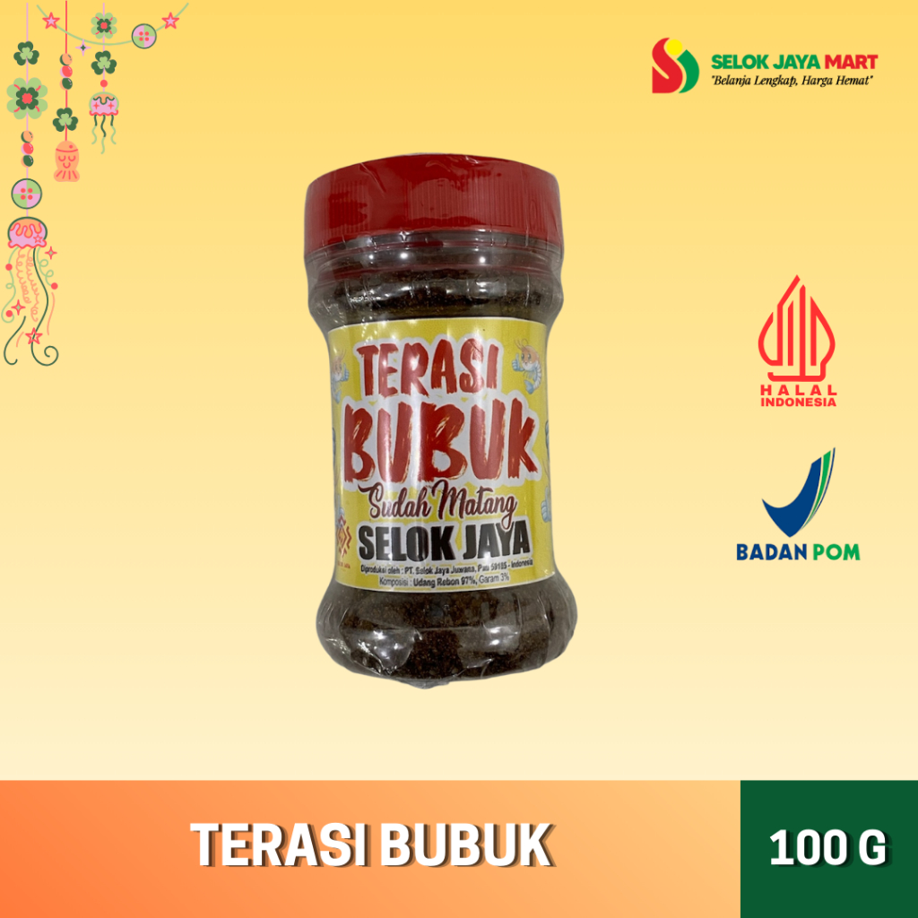 

TERASI BUBUK SELOK JAYA 100G (SUDAH MATANG)