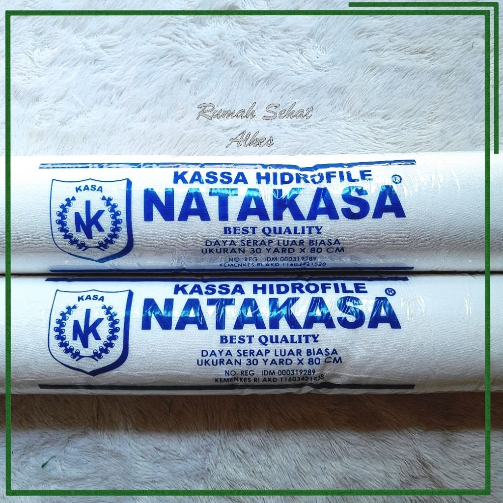 Kasa Roll Gulung 30x80 Kasa Hidrofil Gulung Kasa Bulat Kain Kasa Besar Kasa Hidrofil Steril