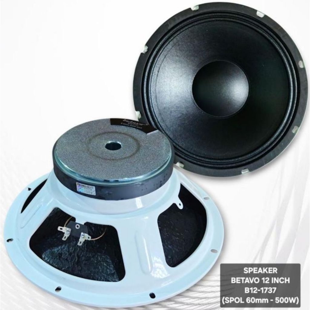Speaker Betavo 12 Inch B12-1737 Putih