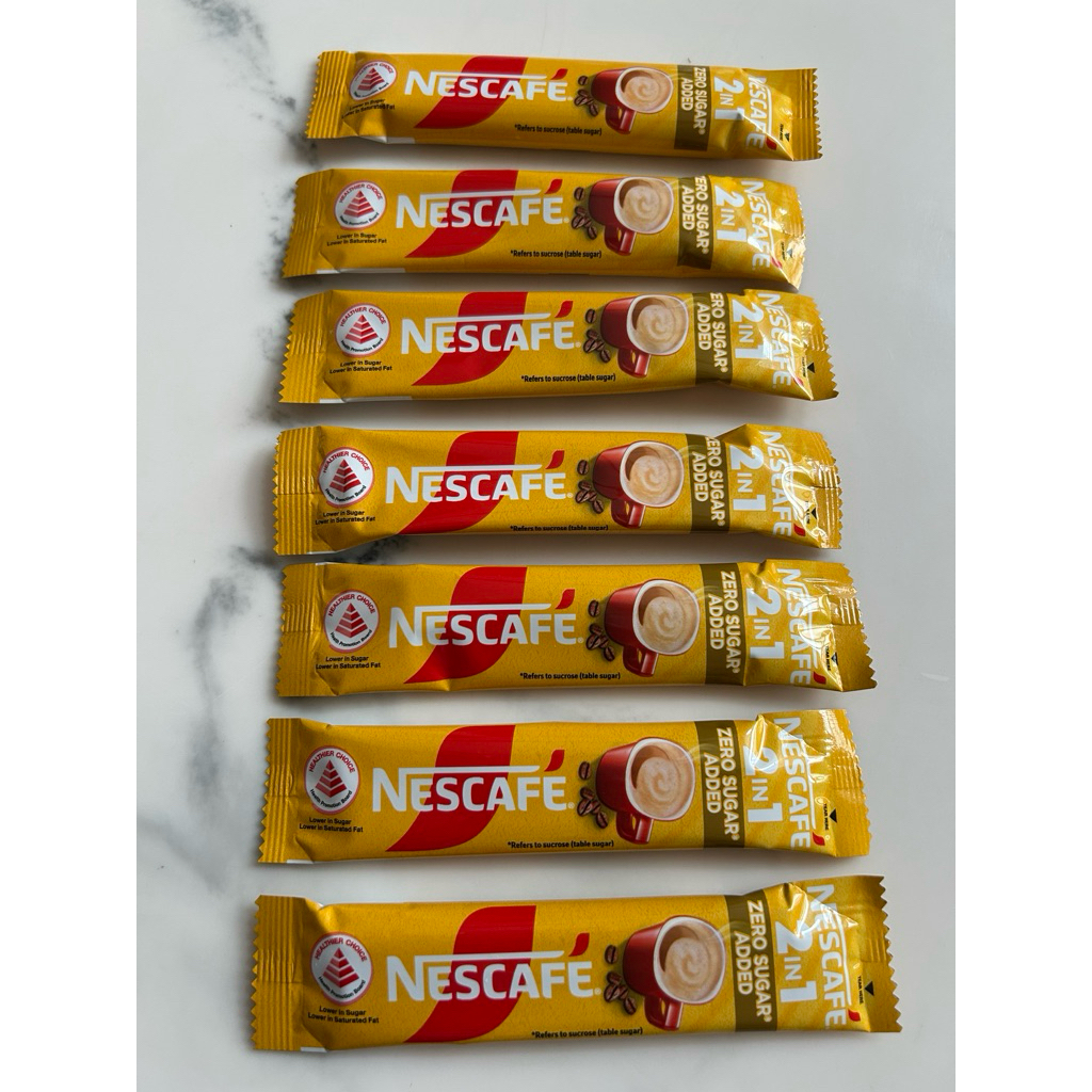 

NESCAFE 2in1 NO SUGAR / jual per sachet