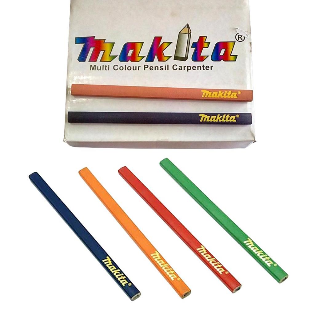 

PENSIL TUKANG MAKITA 17.5CM / PINSIL TUKANG GEPENG (144 PCS)