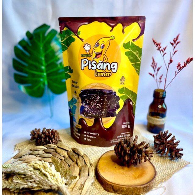 

PROMO 100 gram Keripik pisang lumer lampung aneka rasa khas lampung
