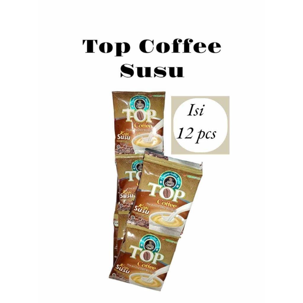 

TOP Coffee Susu Instan | kopi kemasan Renceng isi 12 x 21 gr