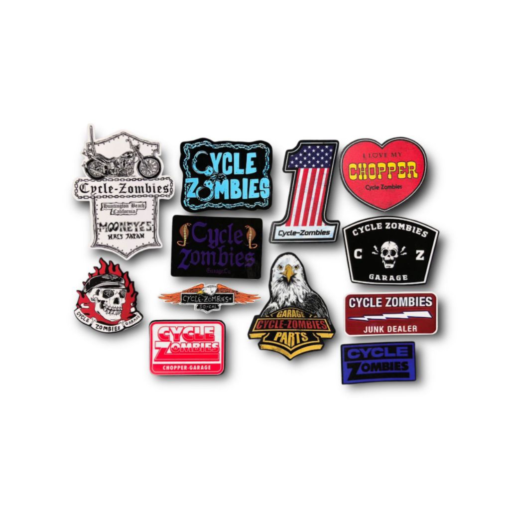 

Stickerpack Cycle Zombies Callifornia