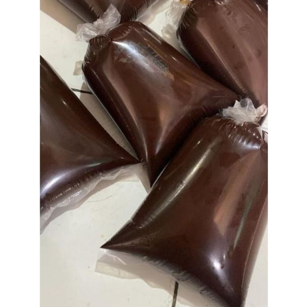 

DARK CHOCOLATE 1kg manis repack kiloan/dark coklat cair kiloan manis 1kg