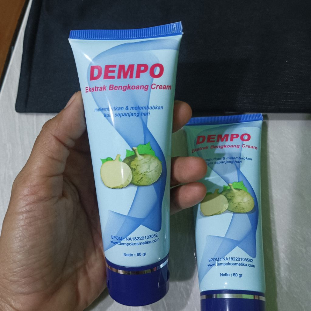 Cream Dempo Snow Sari Bengkoang Kemasan Tube