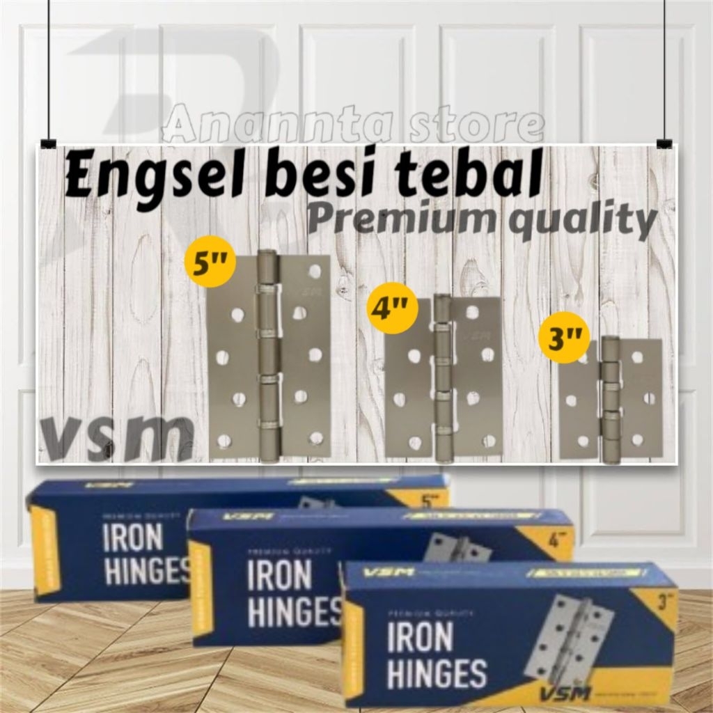 ENGSEL PINTU BESI TEBAL VSM