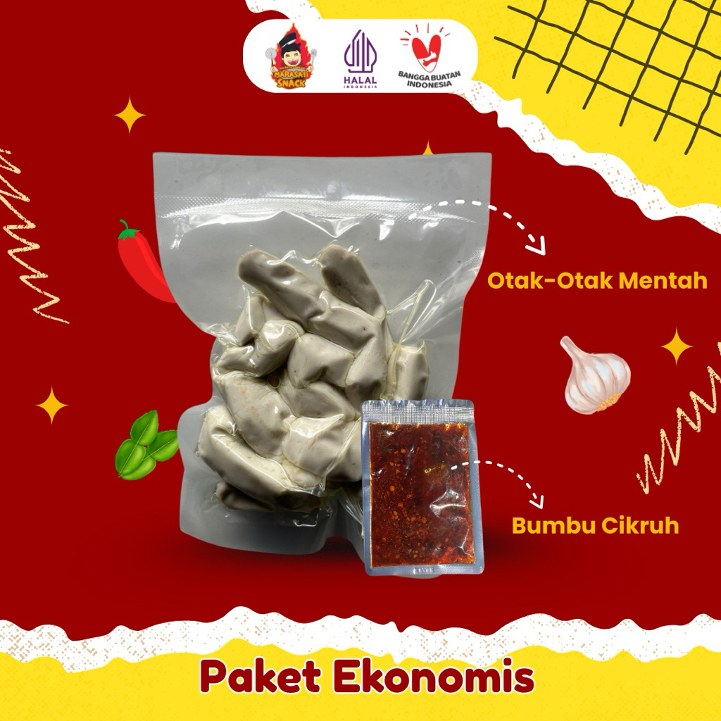 

Pre Order!! Otak-Otak Ikan By Outlet Marasati Snack Plus Bumbu Cikruh