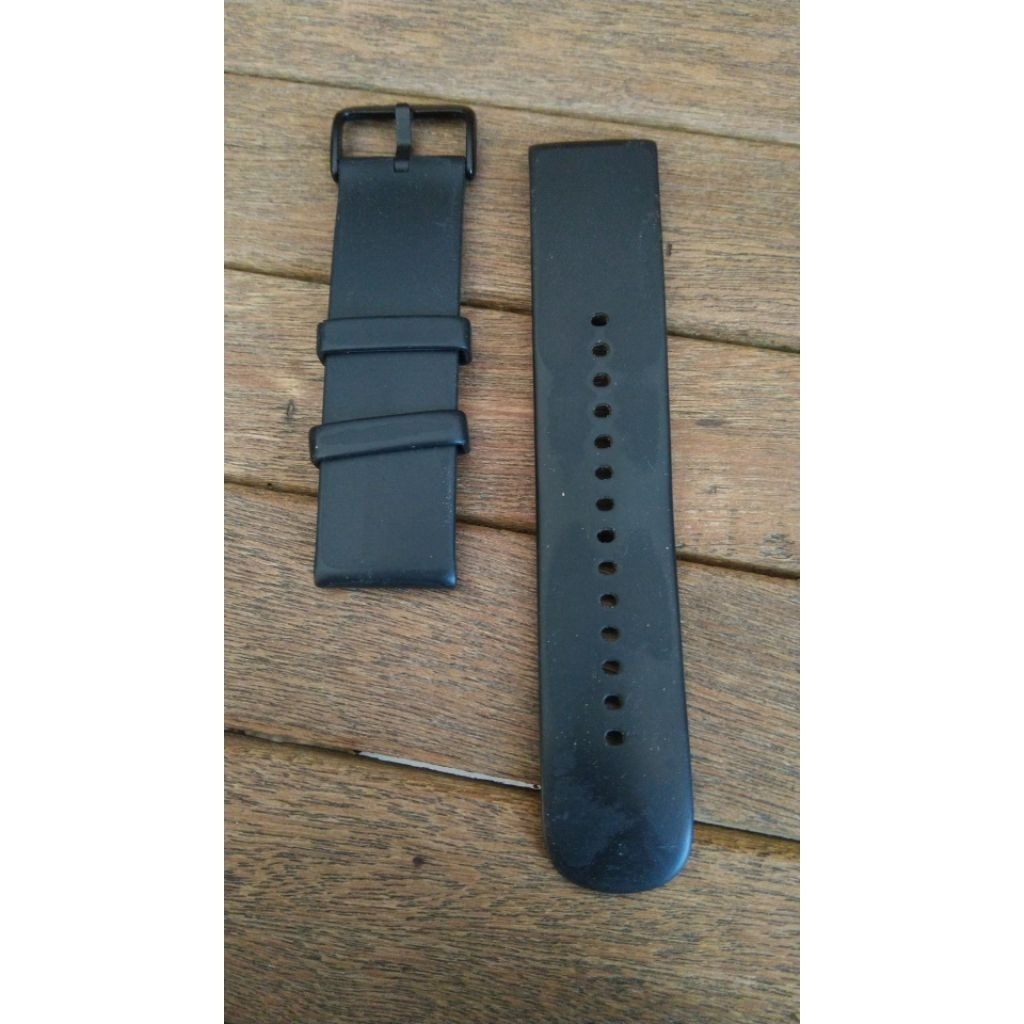 Strap Black 22mm Ori Bekas Copotan Amazfit GTR 2 Sport Edition