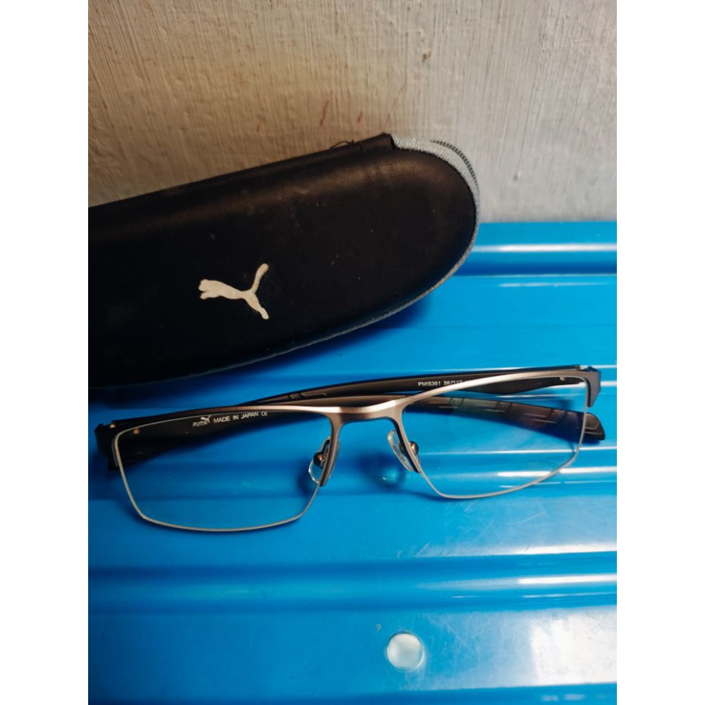 Kacamata Minus Jauh Frame Gantung Puma Unisex