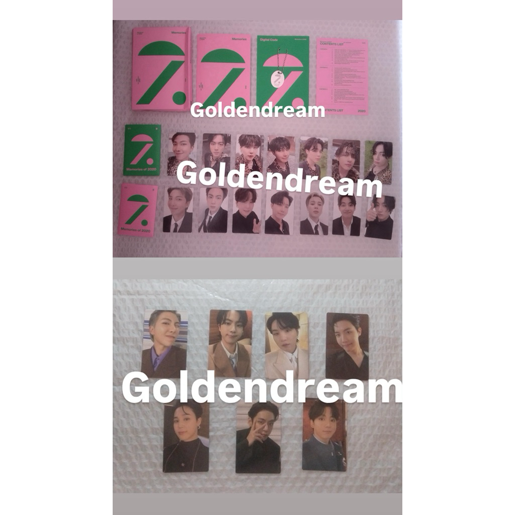 [Ready] BTS MEMORIES OF 2020 DC | POB PC GRAMMY V TAEHYUNG RM NAMJOON Jin Jhope JH seokjin