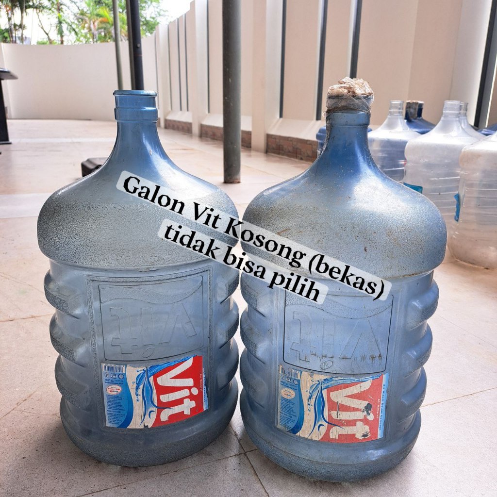 

GALON AIR PRISTINE / VIT / CLEO KOSONG