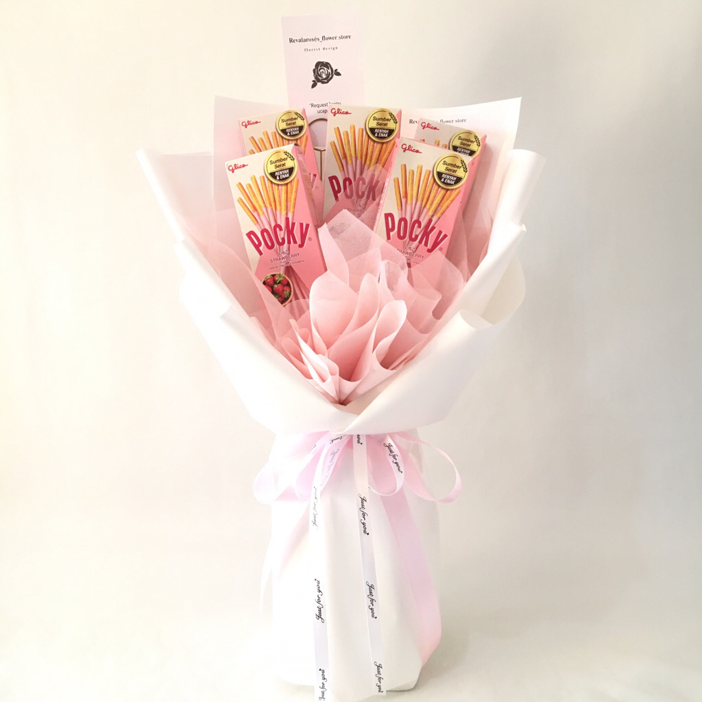 

Bouqet Pocky Buket Makanan Snacks Cokelat Pocky