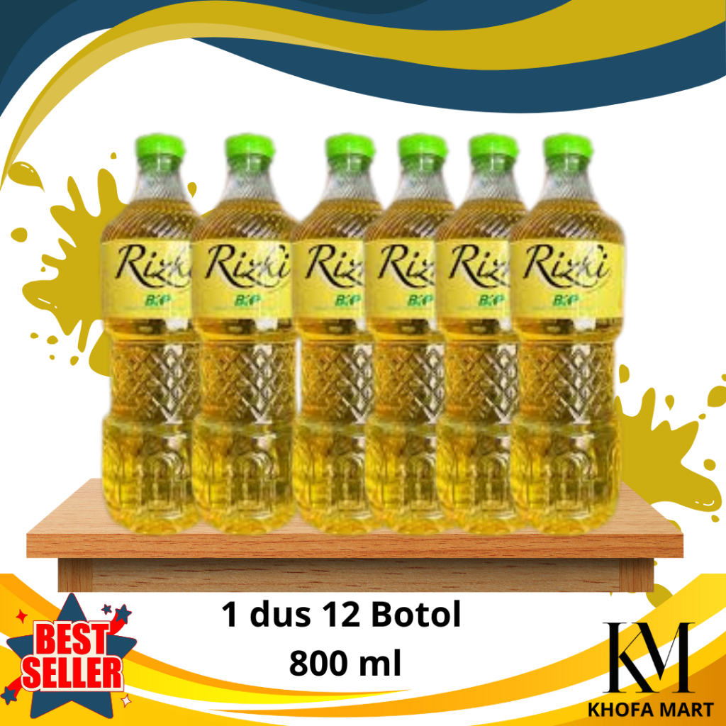 

Minyak Goreng Rizki 800ml – 1 Dus Isi 12 Pcs | Minyak Sawit Berkualitas