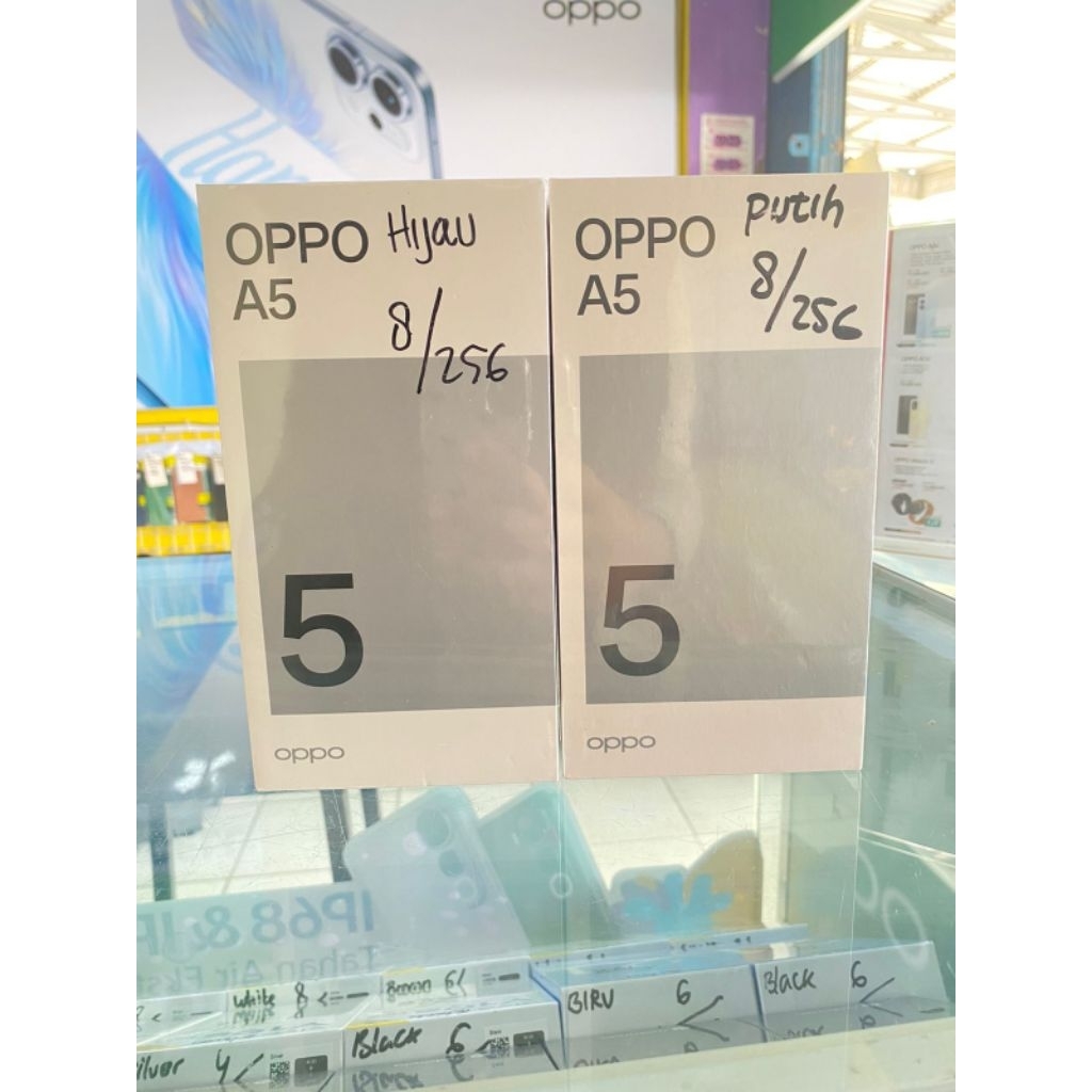 OPPO A5 4G (2025) RAM 8+8/128 || RAM 8+8/256GB GARANSI RESMI OPPO 1 TAHUN