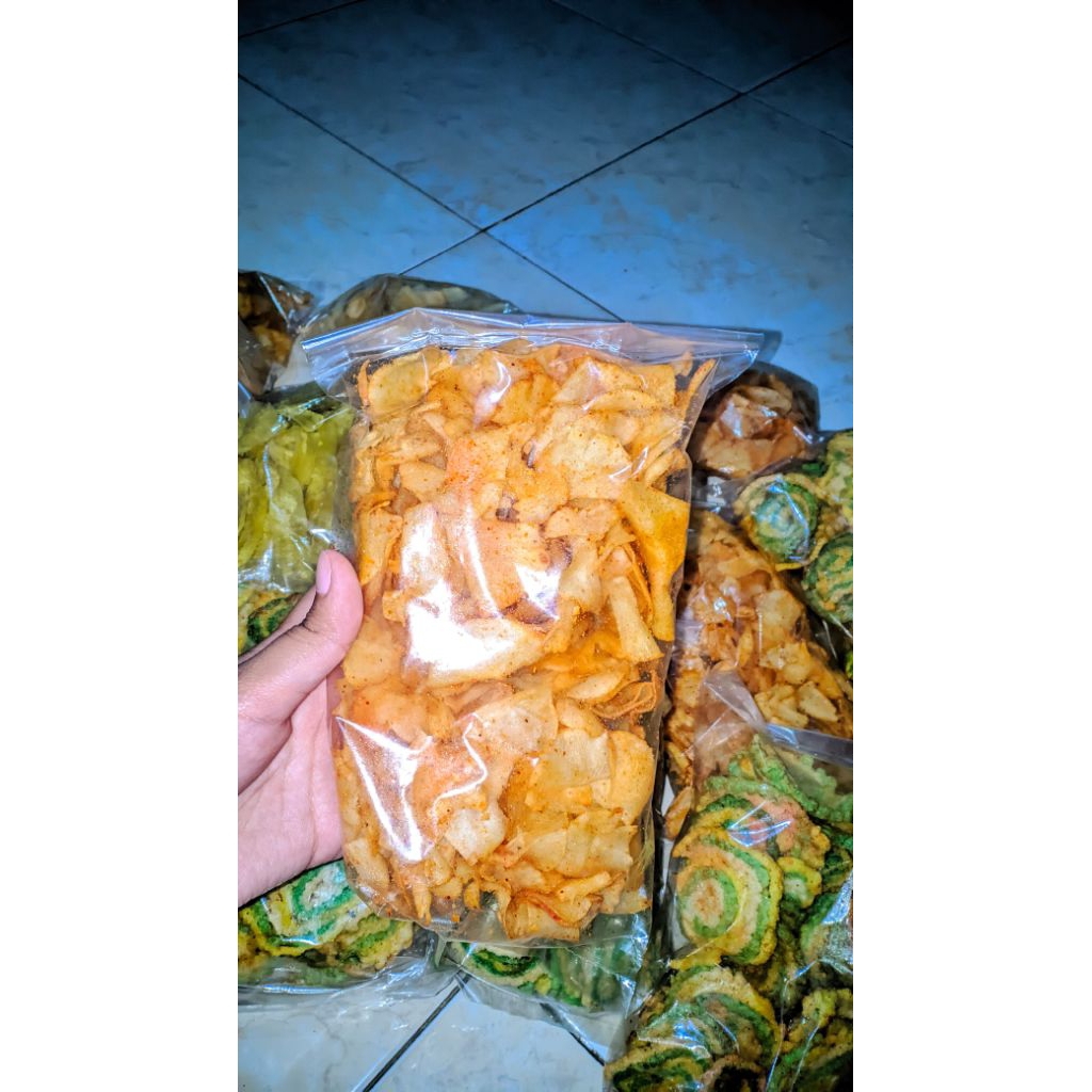 

(COD) KRIPIK SINGKONG KEMASAN 100GR