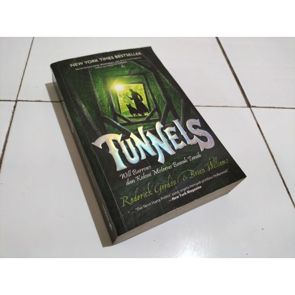 Novel Will Burrows dan Kolony Misterius Bawah Tanah (Tunnels (knrs)), karya Roderick Gordon