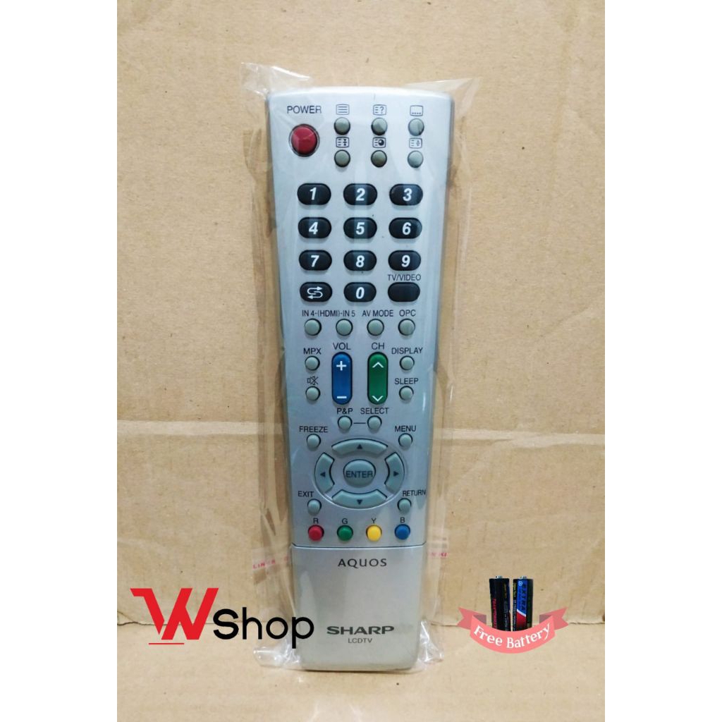 REMOT TV LCD LED SHARP AQUOS ORIGINAL J