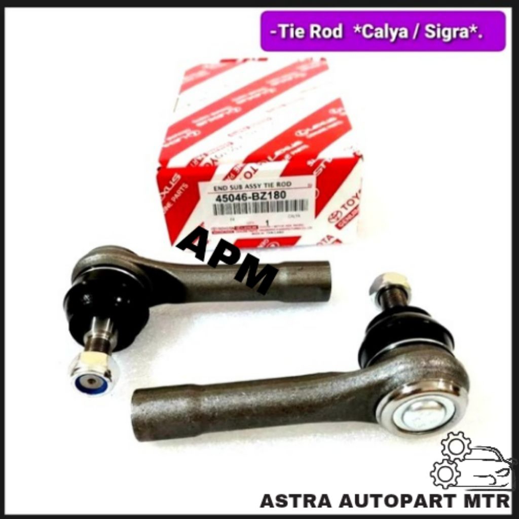 TIE ROD END TIE ROD KANAN+KIRI SET ORIGINAL. CALYA/ SIGRA