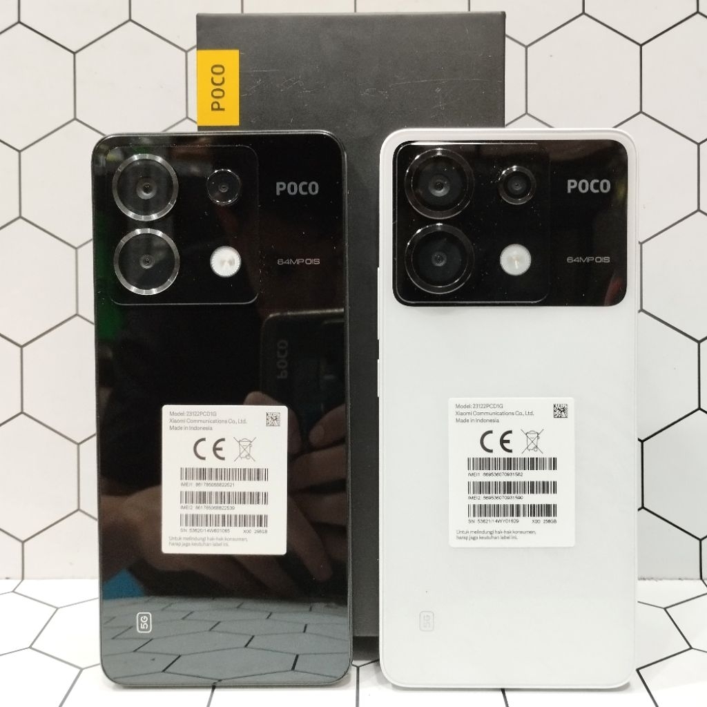 POCO X6 5G 12/256GB HP SECOND FULLSET