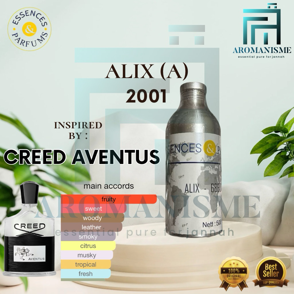 Bibit Creed Aventus By Essences Alix Grade A Segel 500Gram