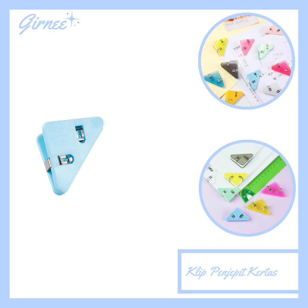 

Klip Penjepit Kertas Bahan Akrilik/