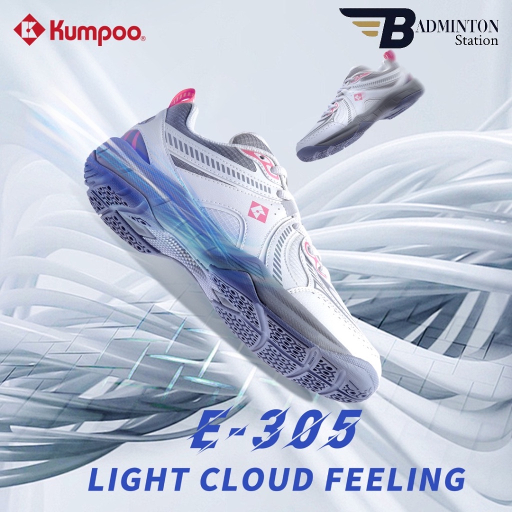 SEPATU BADMINTON KUMPOO KH E305 / ORIGINAL KUMPOO KH E305 BADMINTON SHOES